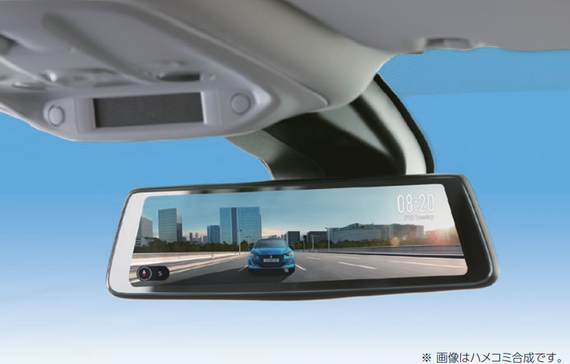 ドライブレコーダー付きディスプレイミラーのご案内！