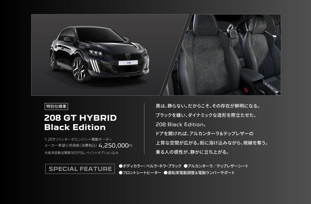 208に特別仕様車が！！！！！！